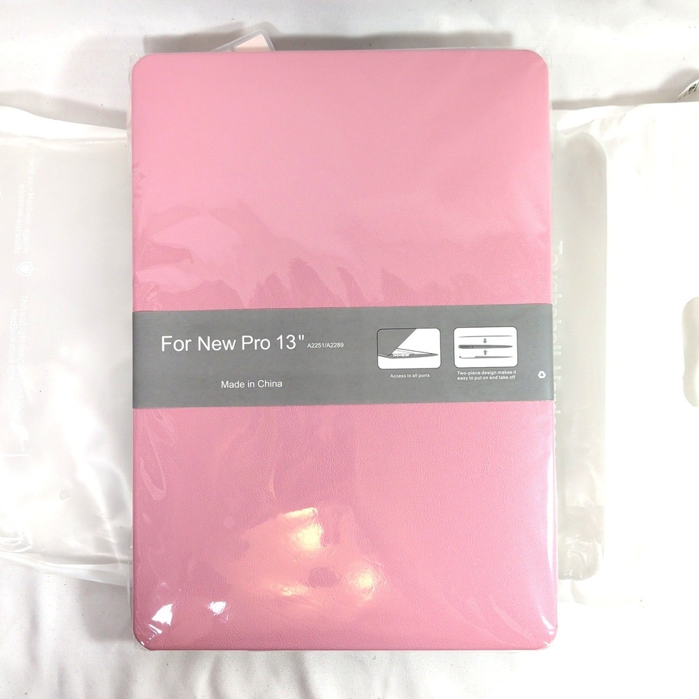 Toughshell Pink Laptop Case; MacBook Pro 13 A2251 A2289; Keyboard Cover